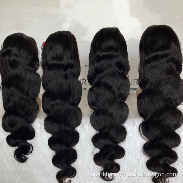 Transparent Pre Plucked Lace Front Wig 13X6,HD Full Lace Human Hair Wig,Wholesale vendor 100% Virgin Human Hair Hd Full Lace Wig